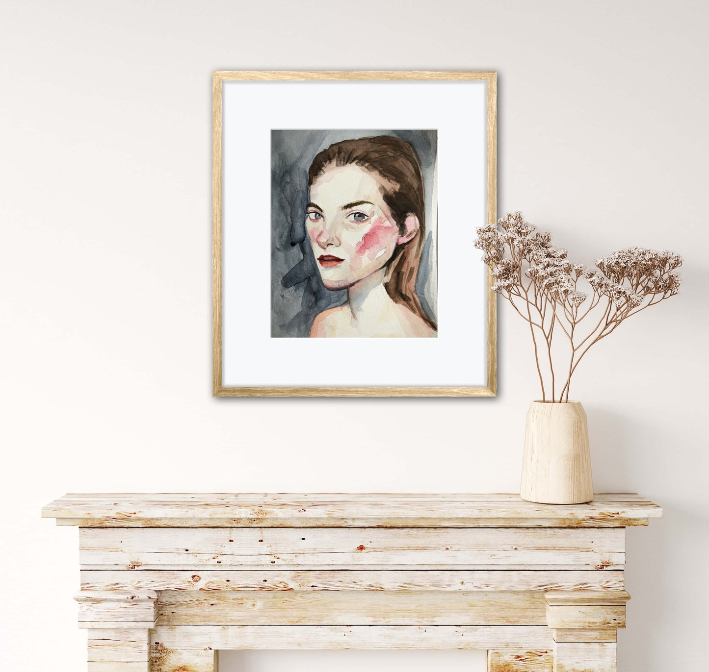 Watercolour Portrait Zoe