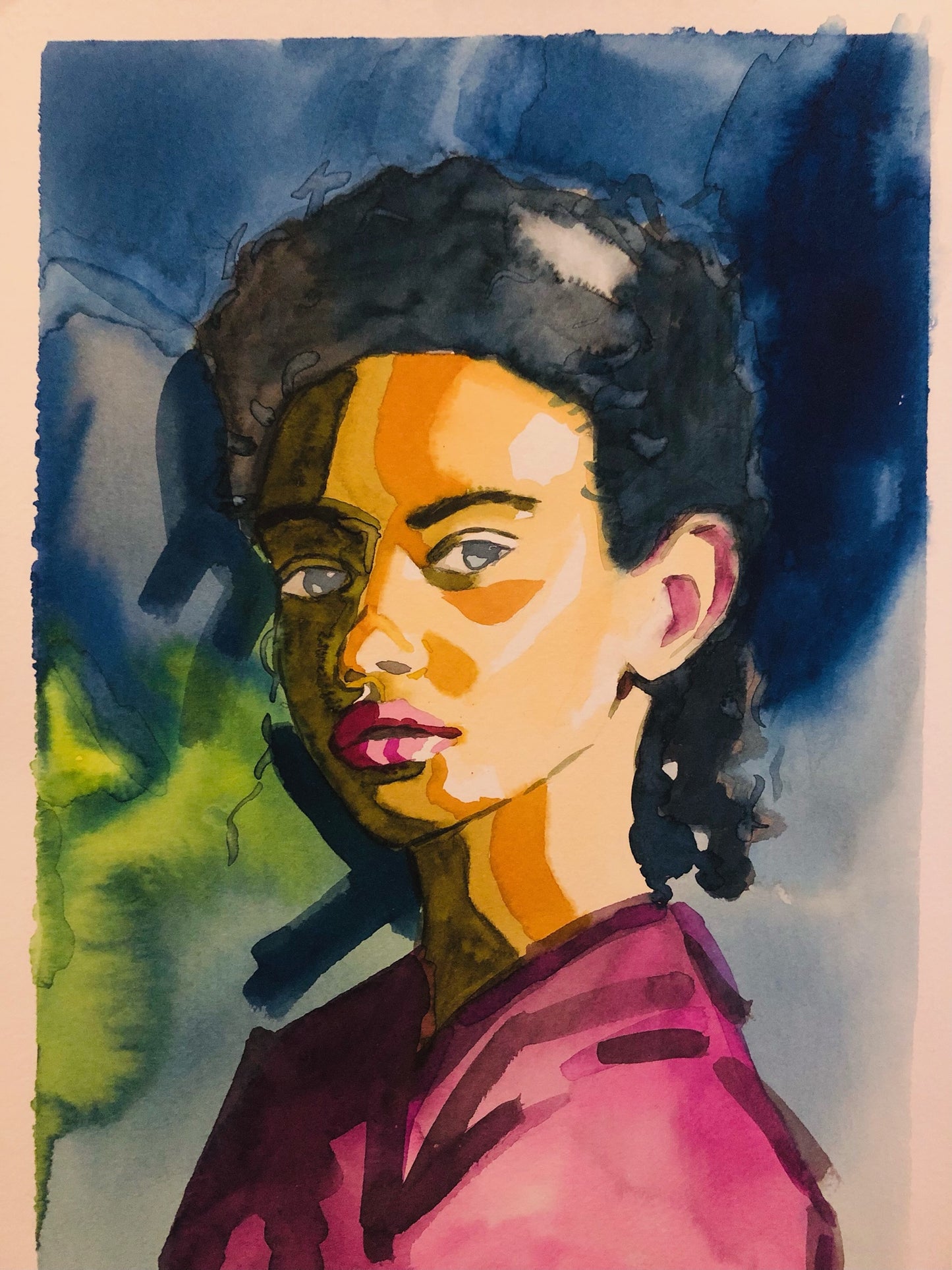 Watercolour Portrait Rita