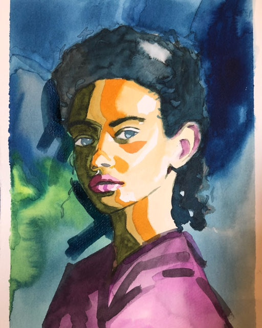 Custom Watercolour Portrait